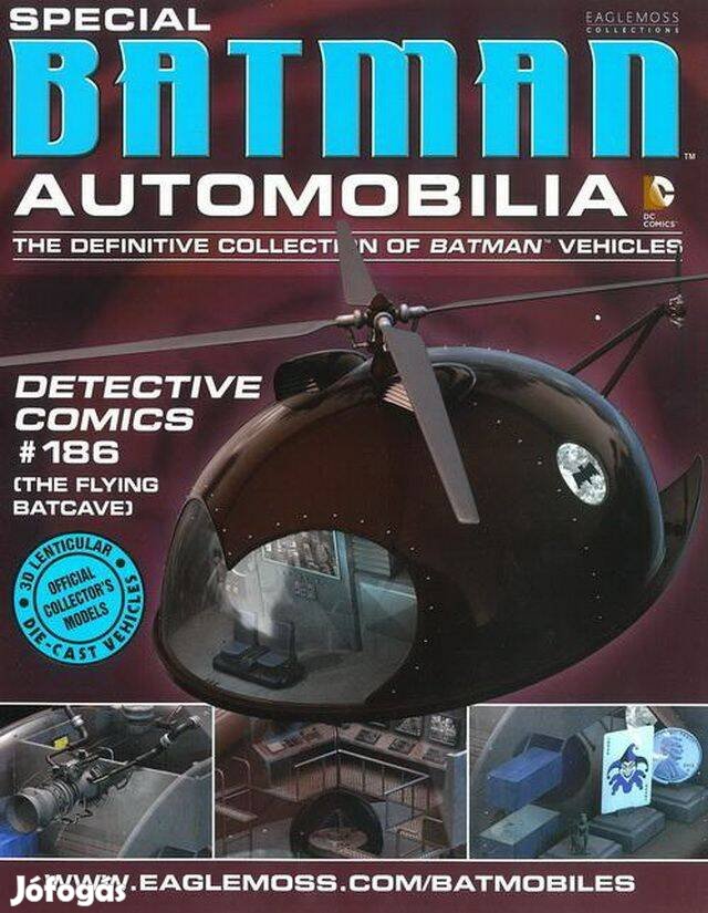 Eaglemoss DC Batman: Detective Comics #186 magazin, újság