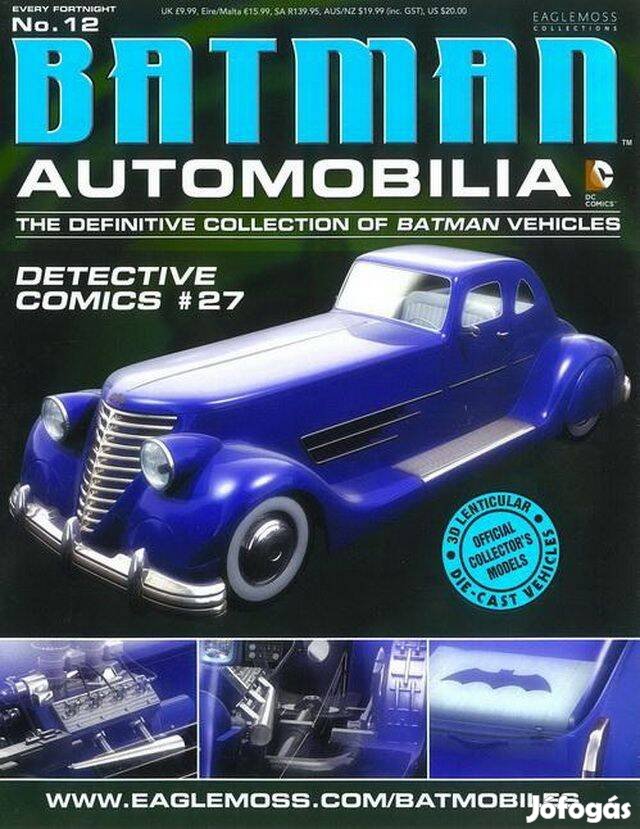 Eaglemoss DC Batman: Detective Comics #27 magazin, újság
