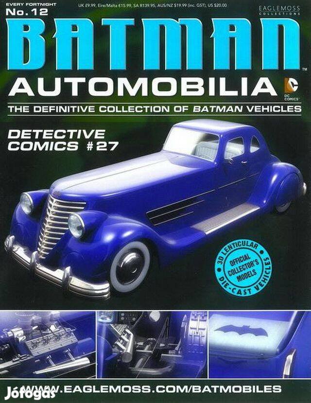 Eaglemoss DC Batman Detective Comics 27 magazin, újság