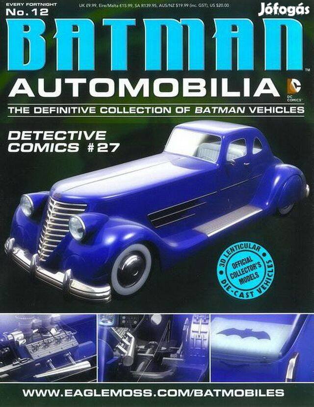 Eaglemoss DC Batman: Detective Comics #27 magazin, újság