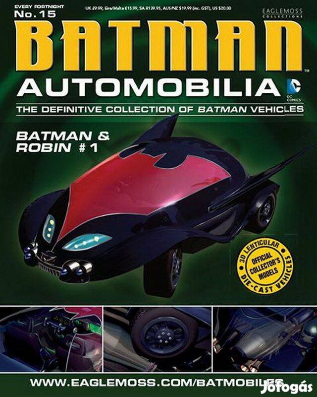 Eaglemoss DC Batman Robin 1 magazin, újság