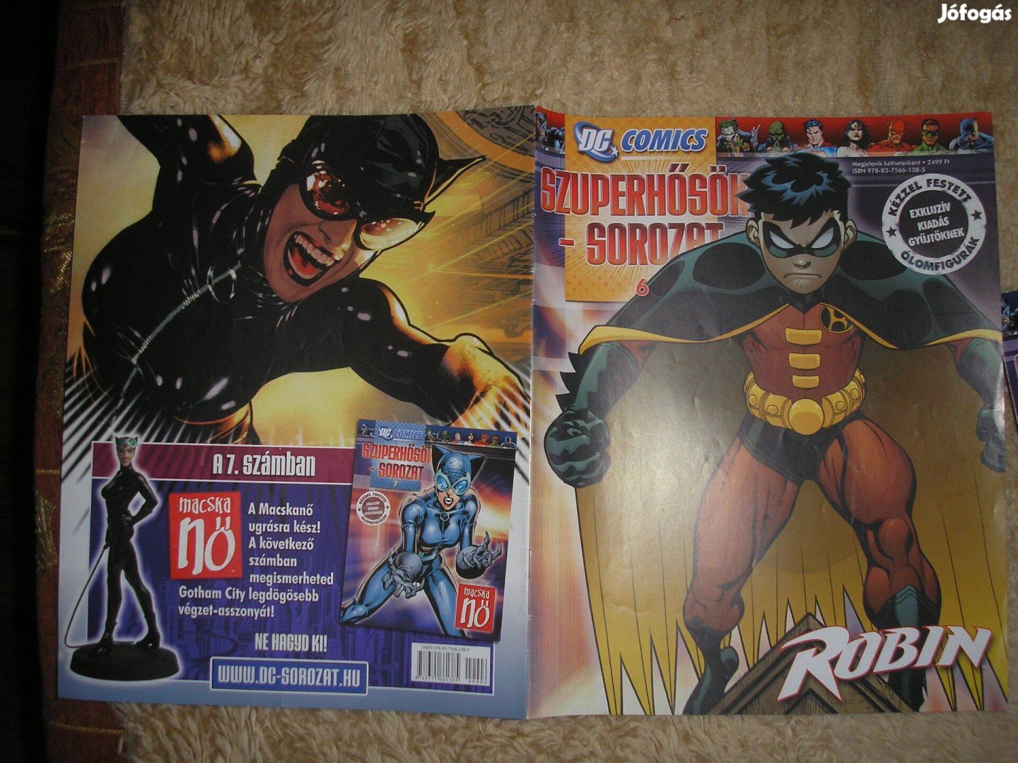 Eaglemoss DC Comics Szuperhősök ólomfigura sorozat: Robin eladó!