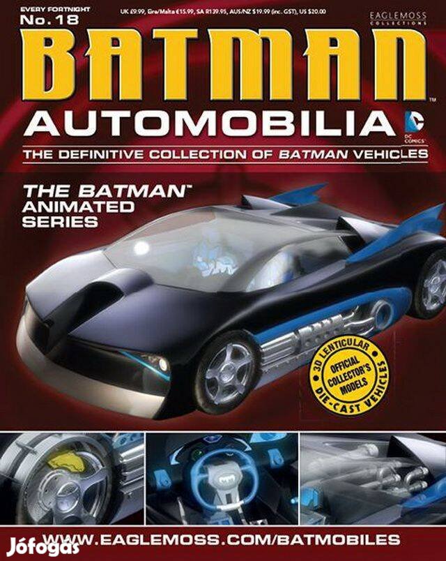 Eaglemoss DC The Batman - Animated Series magazin, újság