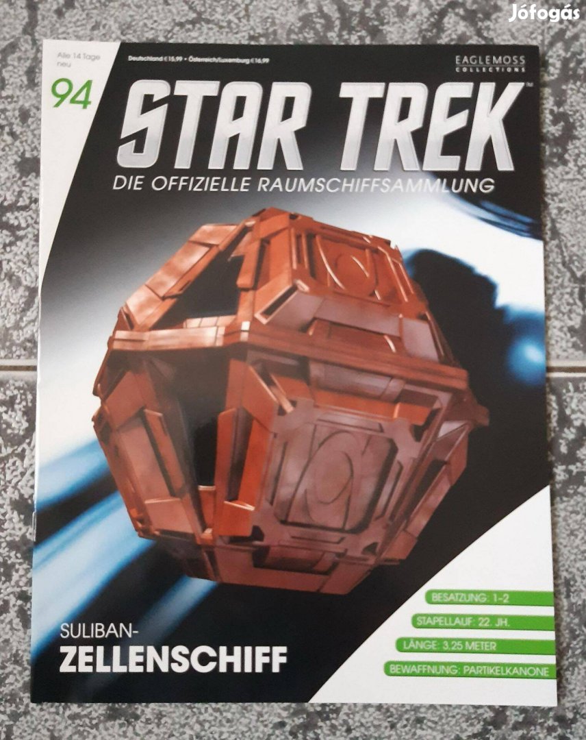 Eaglemoss Star Trek Suliban Cell Ship füzet