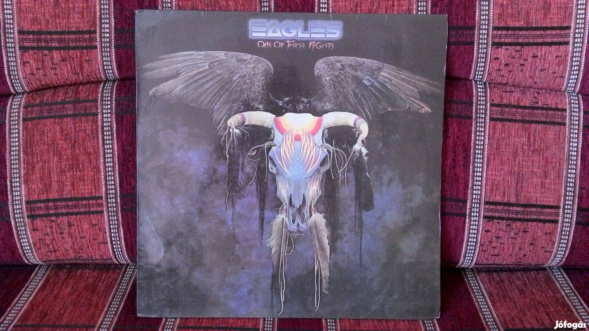 Eagles - One Of These Nights hanglemez bakelit lemez Vinyl
