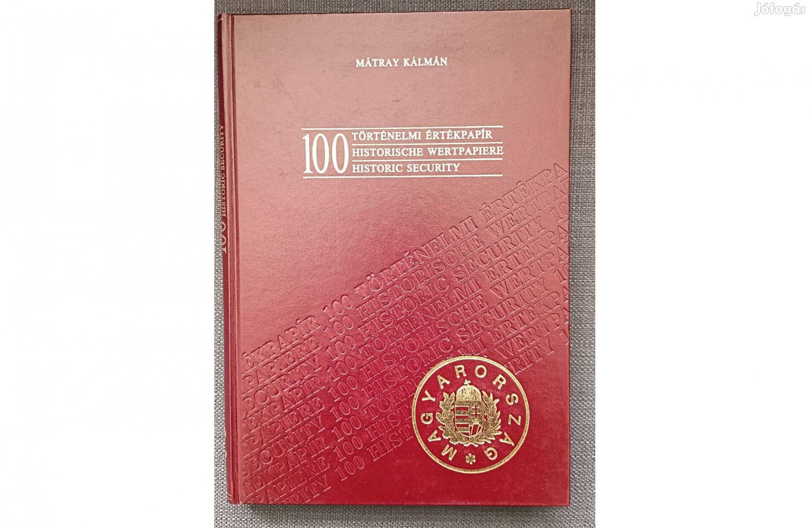 Ealadó Mátray Kálmán Történelmi értékpapír