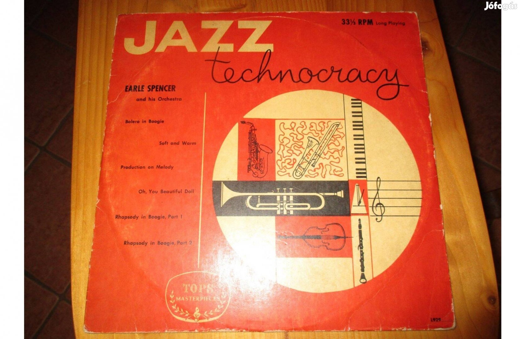 Earle Spencer és zenekara - Jazz Technocracy bakelit hanglemez eladó