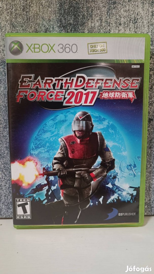 Earth Defense Force 2017 Xbox 360 - ritkaság!