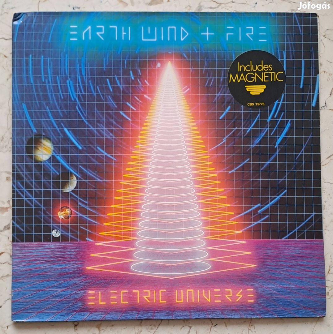 Earth Wind & Fire: Electric Universe című bakelit lemeze