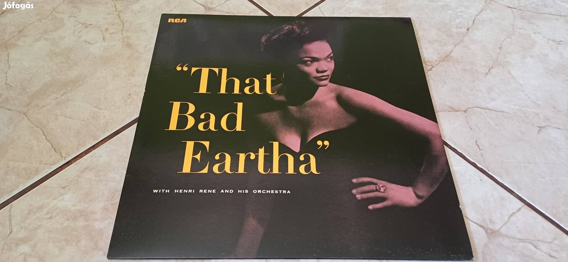 Eartha Kitt bakelit hanglemez