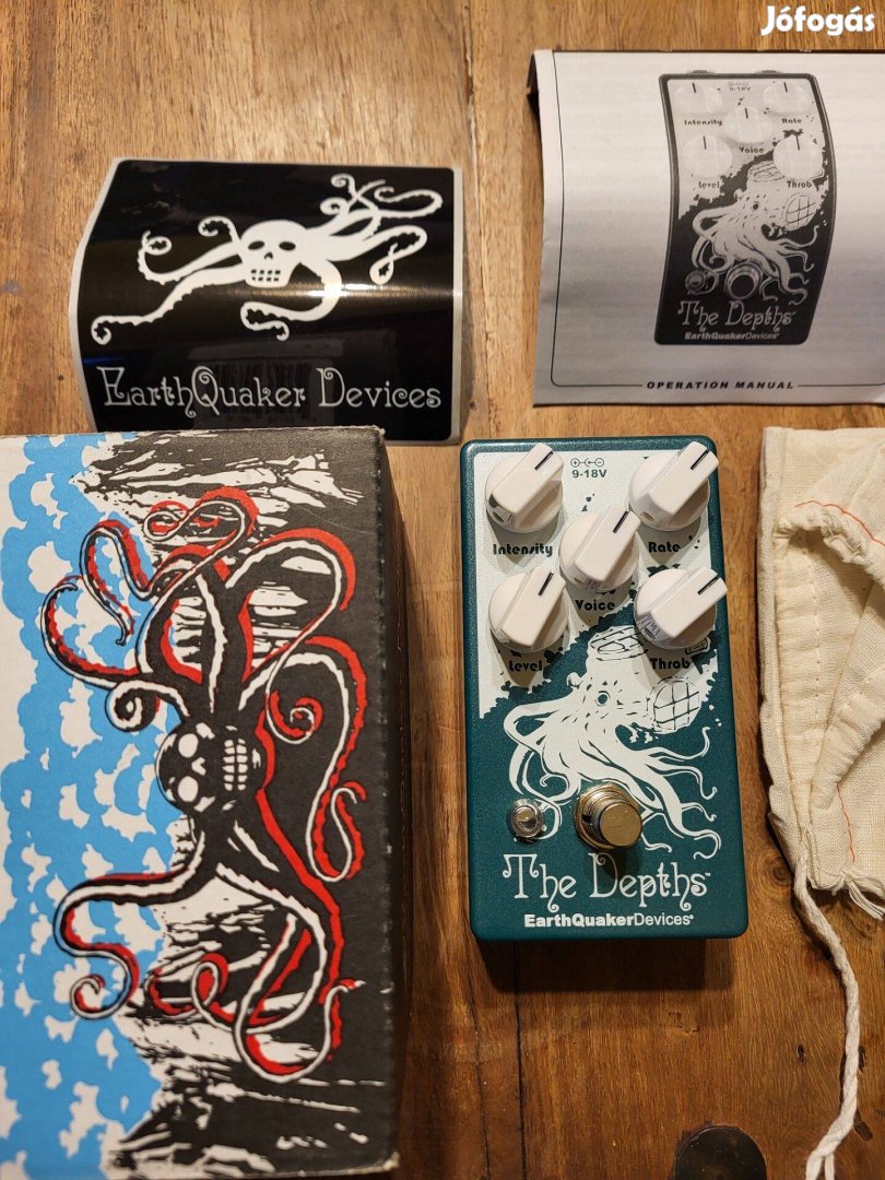 Earthqoker Devices The Depths gitár effekt pedál