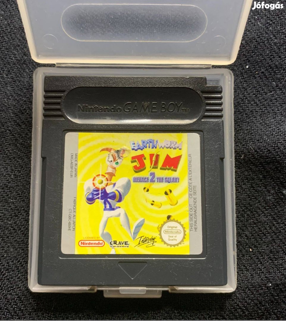 Earthworm Jim Menace 2 The Galaxy - Gameboy