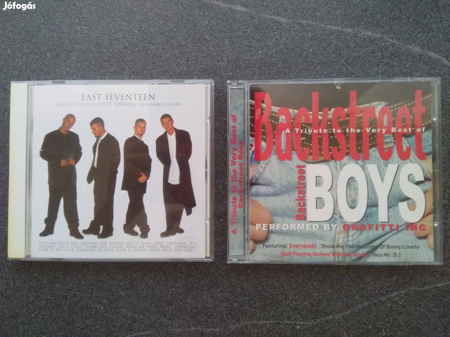 East seventeen és Backstreet boys CD-k