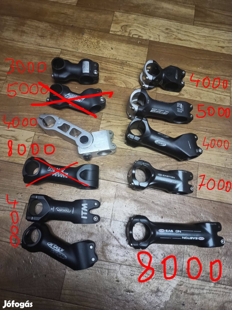 Easton, Ritchey, FSA. kormányszár, stucni