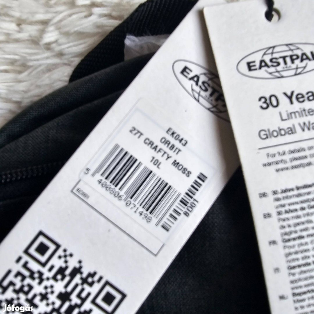 Eastpak mini hátizsák 10 literes teljesen új
