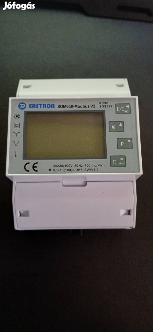 Eastron SDM630 modbus V2 fogyasztásmérő
