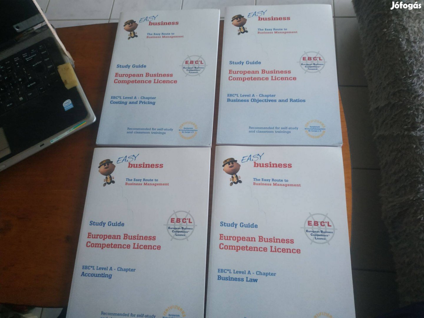 Easy business, European Business Competence Licence könyvek