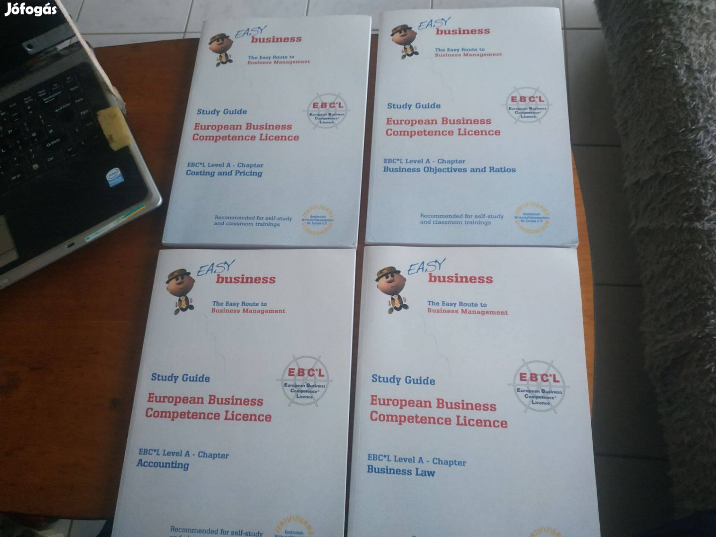 Easy business, European Business Competence Licence könyvek