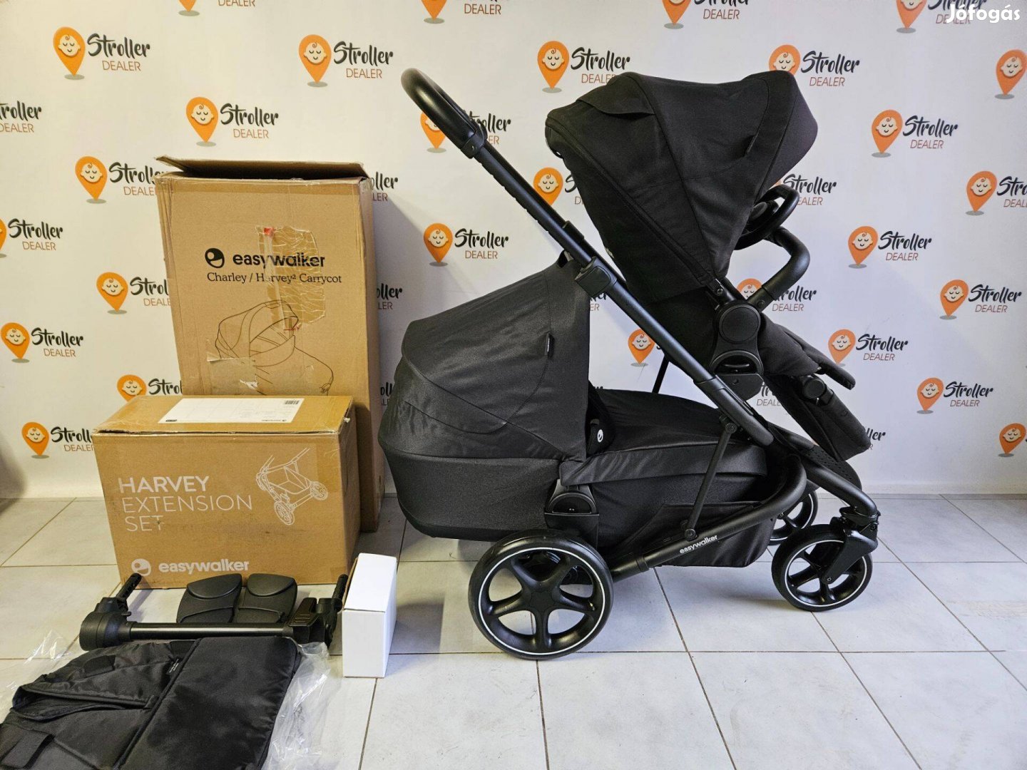 Easywalker Harvey 3 testvér vagy 2in1 babakocsi