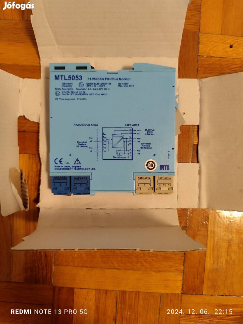 Eaton Industries Fieldbus Isolator MTL5053