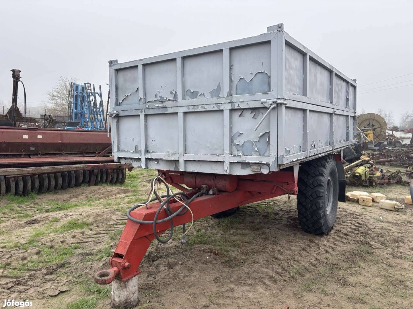 Eb 7 billenős pótkocsi Eb7