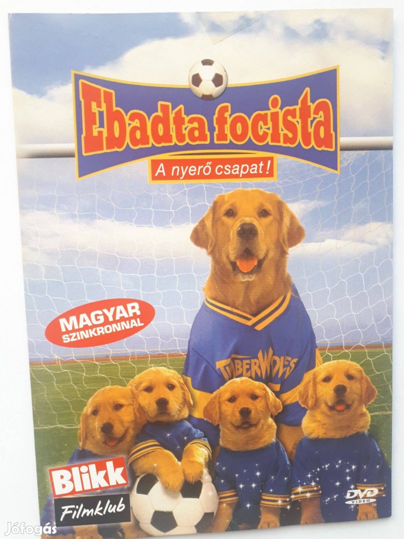 Ebadta focista - papírtokos DVD (posta 255 Ft)