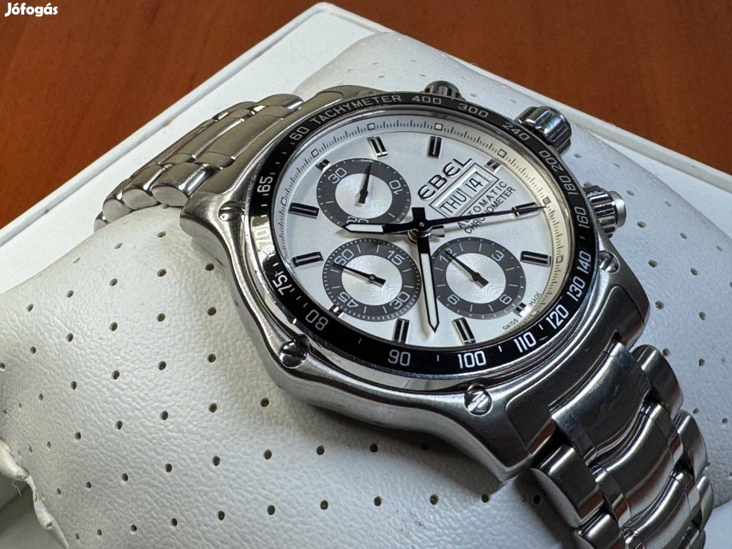 Ebel 1911 Discovery 43 fehér számlappal Lgsw