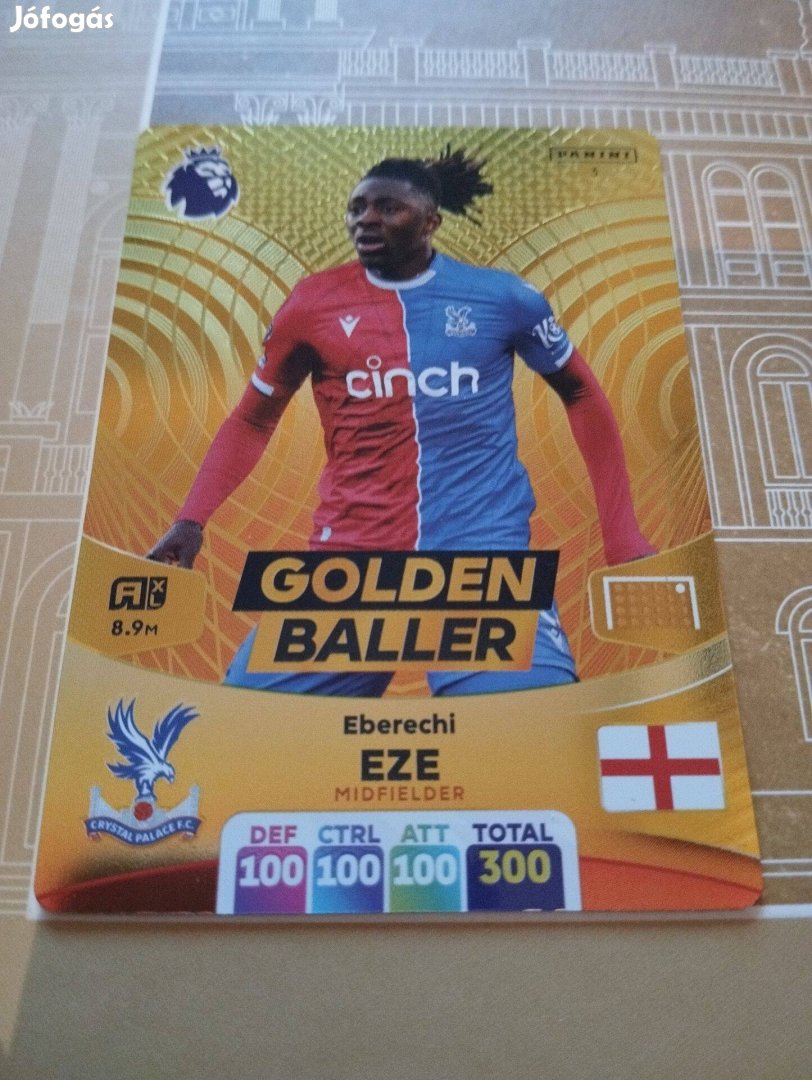 Eberechi Eze (Crystal Palace) FIFA 365 2024 Golden Baller focis kártya