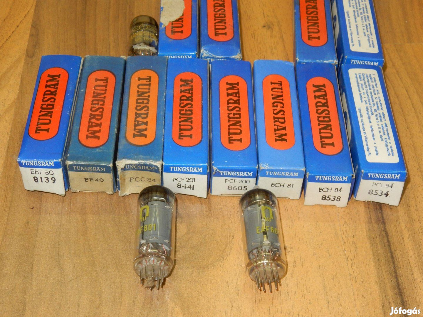 Ebf80 Eaf801 ech84 ef40 ef183 Pcl84 pcc84 ef40 pcf200 Ebf80 tubes cső