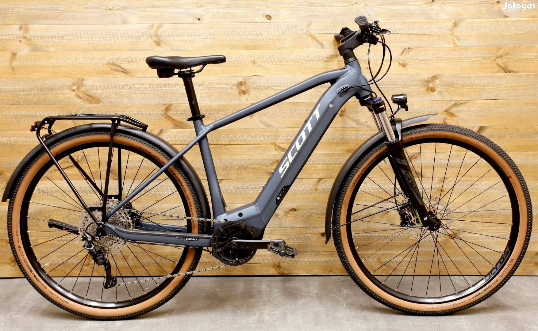 Ebike kerékpár - Scott Axis eride 20, 40 km megtett táv L