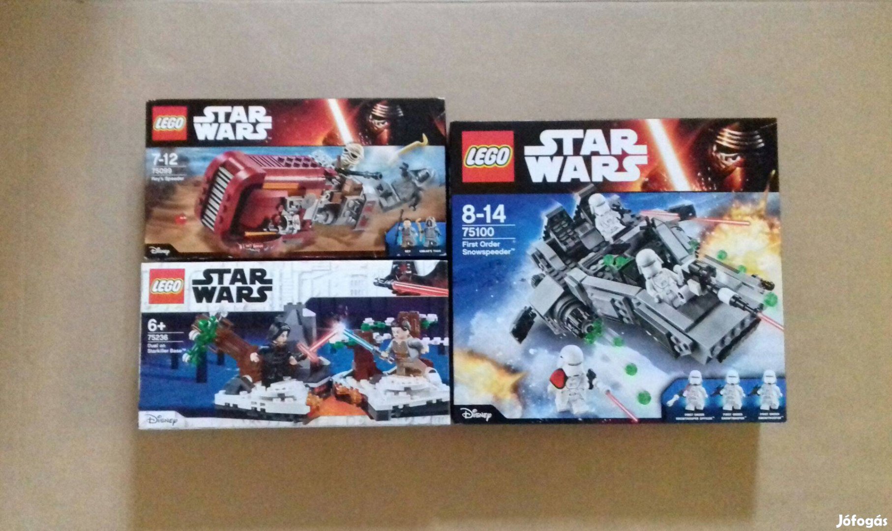Ébredő Erő Star Wars LEGO 75099 + 75100 + 75236 Foxp.árban