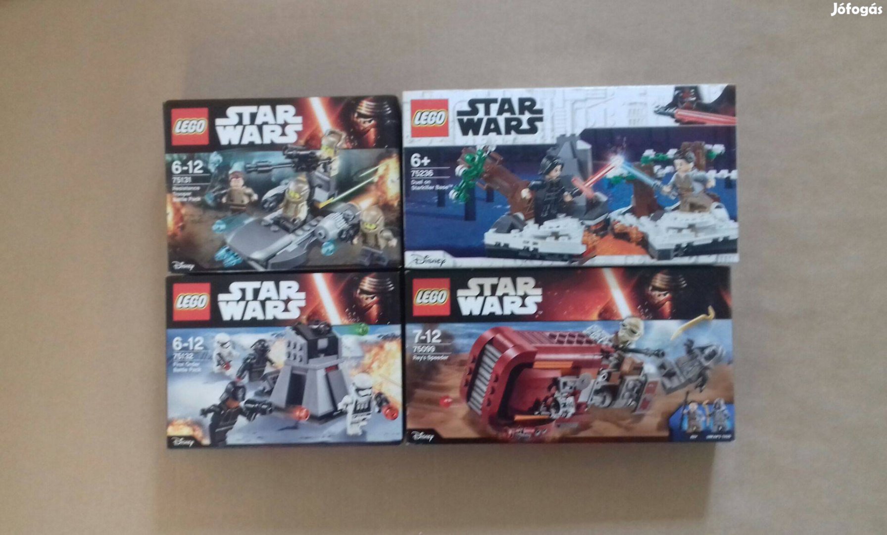 Ébredő Erő : bontatlan Star Wars LEGO 75131 75132 75099 75236 Fox.árba