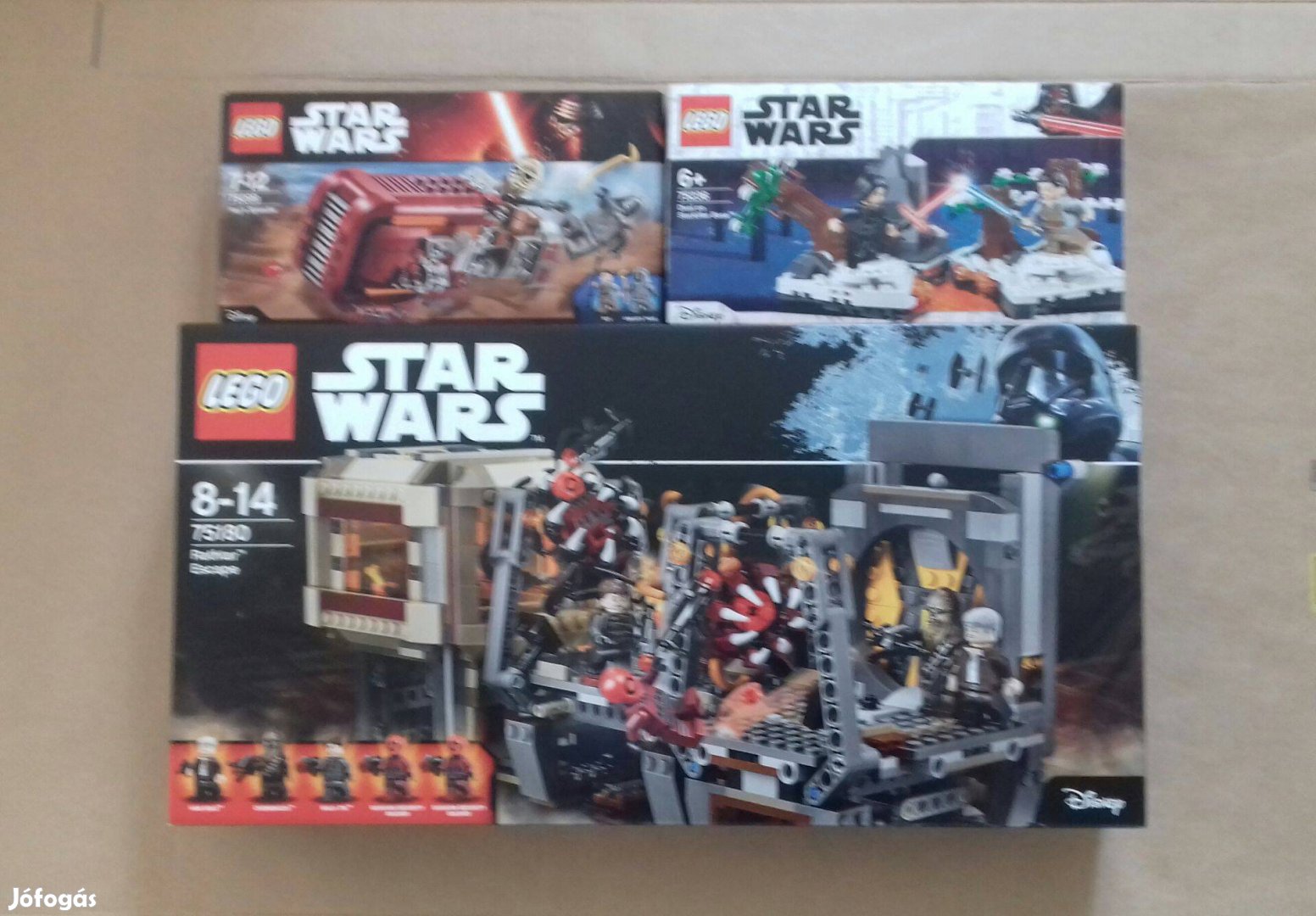 Ébredő Erő bontatlan Star Wars LEGO 75099 + 75180 +75236 Fox.az árban