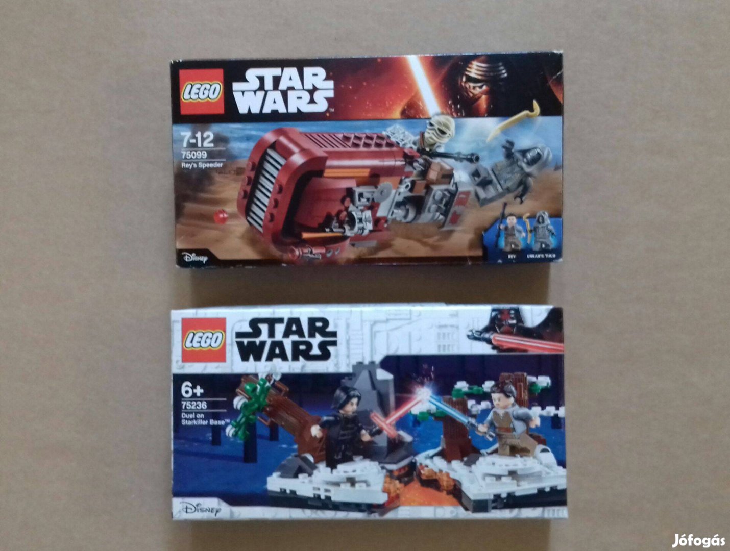 Ébredő Erő bontatlan Star Wars LEGO 75099 + 75236 Starkiller Fox.azárb