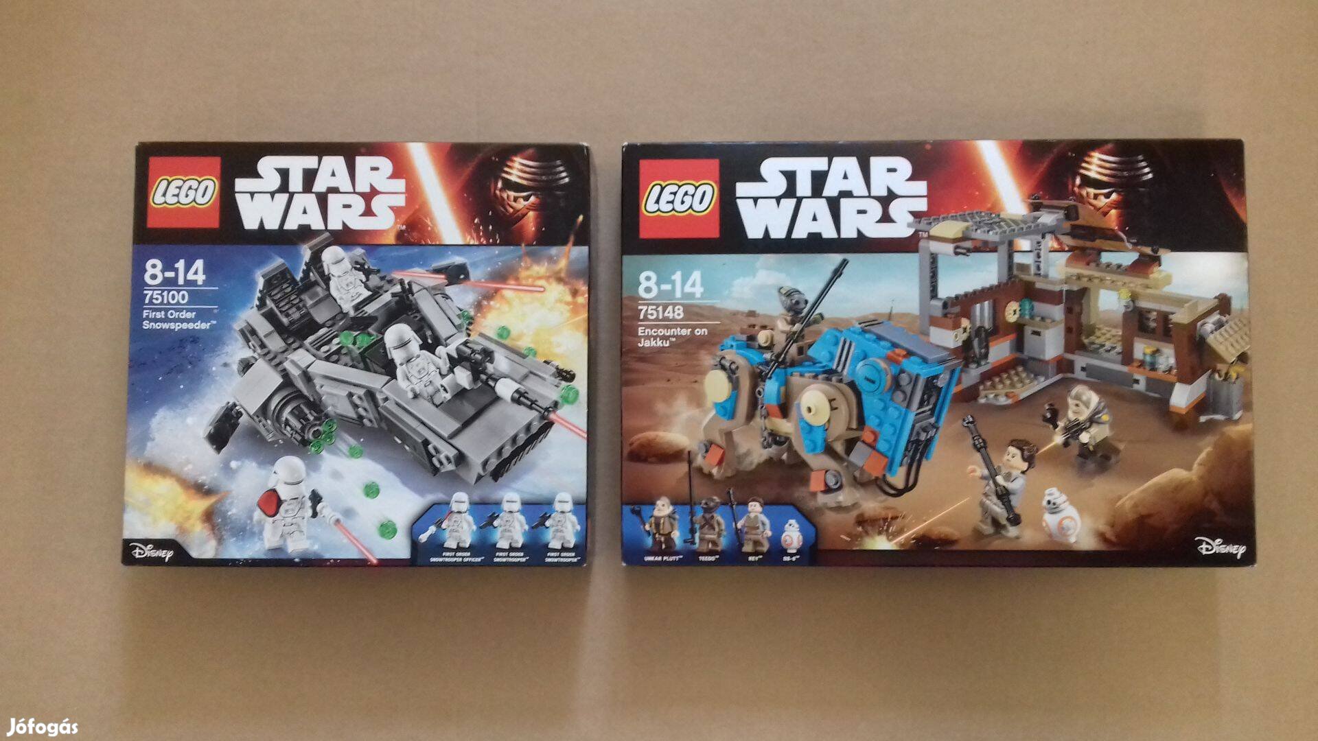 Ébredő Erő bontatlan Star Wars LEGO 75100 Hósikló + 75148 Jakku Foxárb