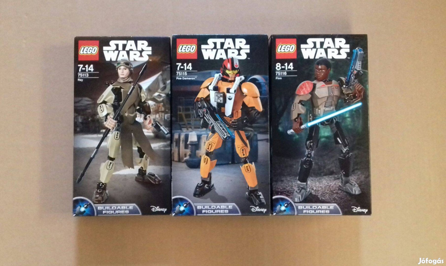 Ébredő Erő bontatlan Star Wars LEGO 75113 + 75115 + 75116 Figura Foxár