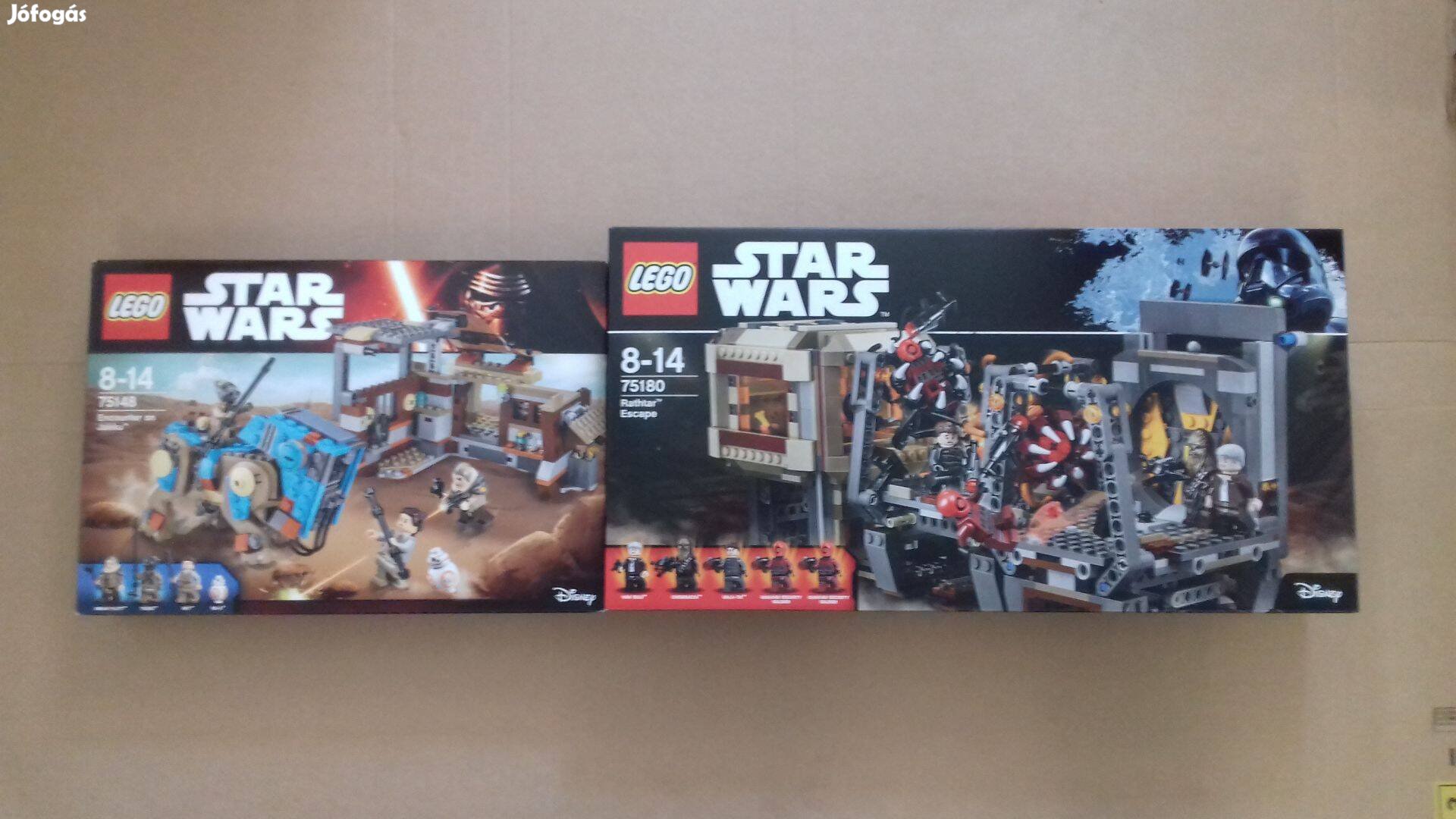 Ébredő Erő új Star Wars LEGO 75148 Jakku + 75180 Rathtarok Fox.az árba