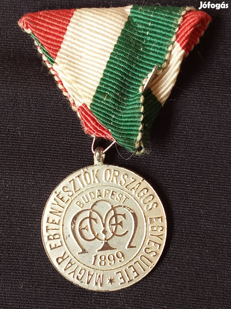 Ebtenyésztők Orsz Egyesülete ezüstérem 1989