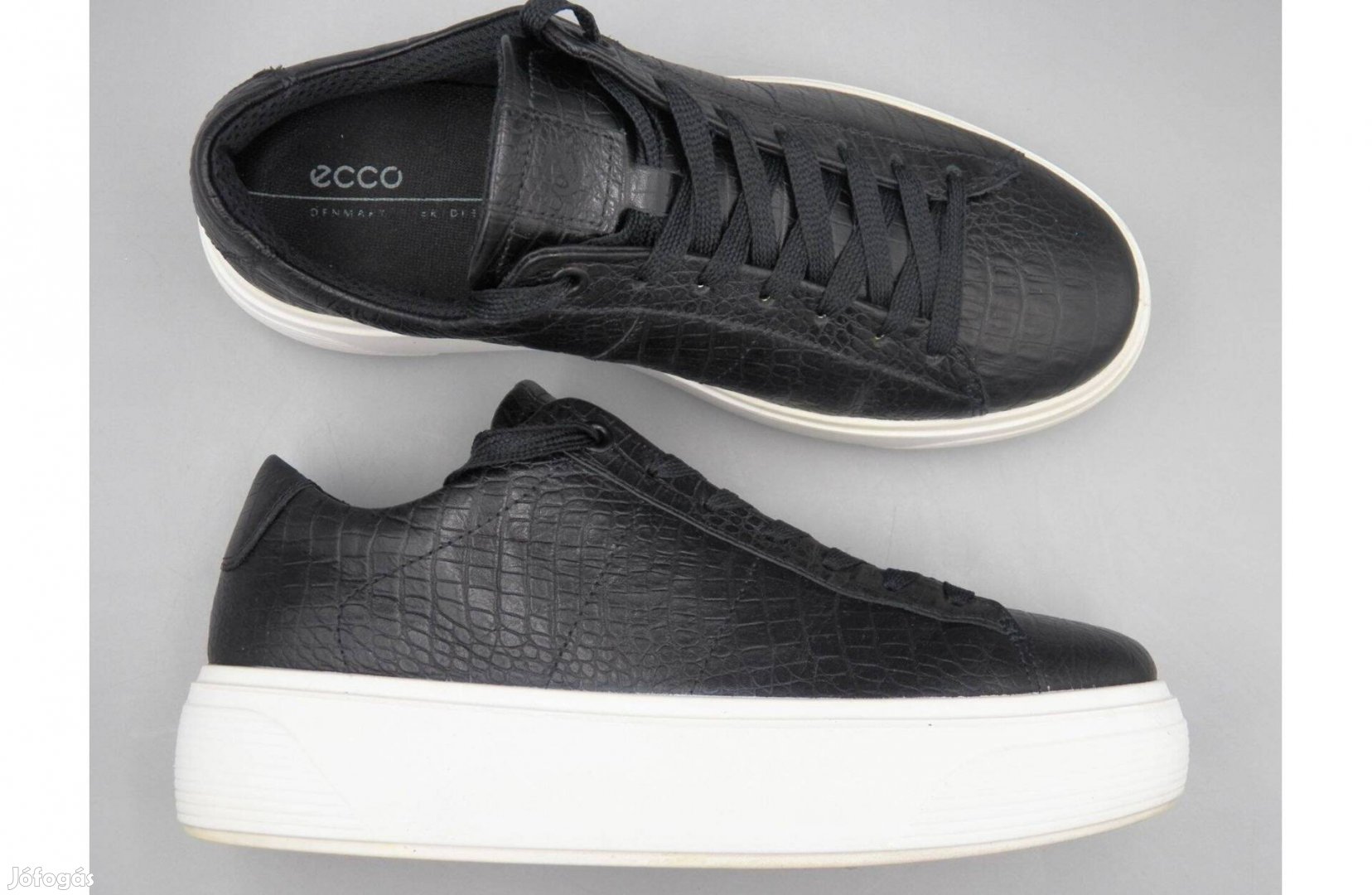 Ecco Street Platform bőr félcipő, 38 -as