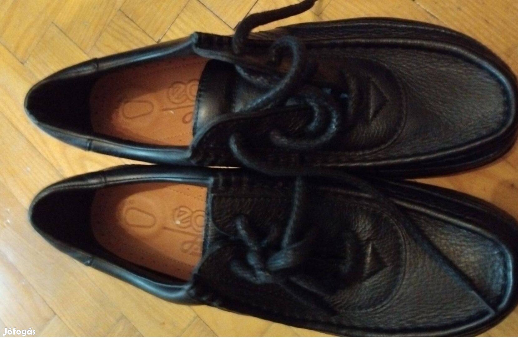 Ecco férfi bőr kényelmi cipő 44-es méret 28 cm új
