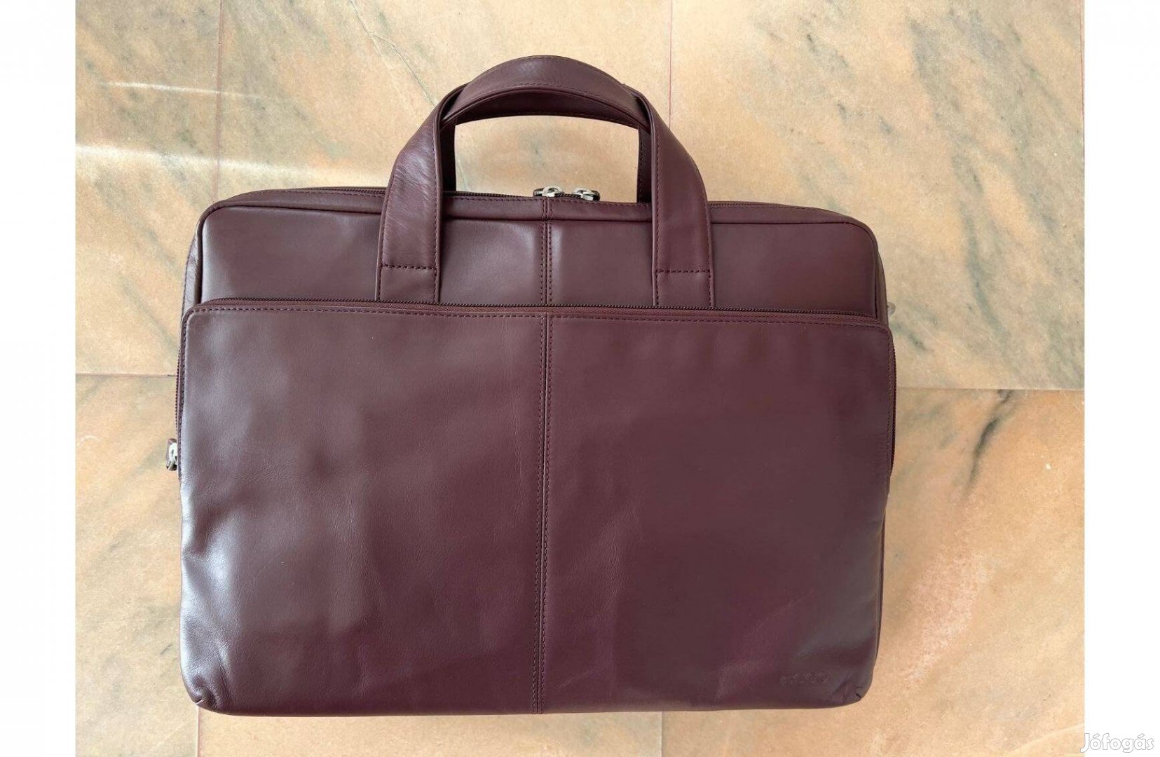 Ecco valódi bőr aktatáska laptop táska, vadonat új