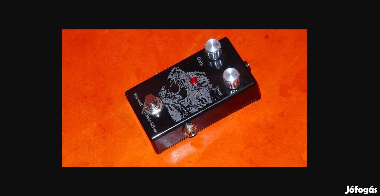 Echo Effects Werewolf overdrive fuzz effekt pedál Mullard