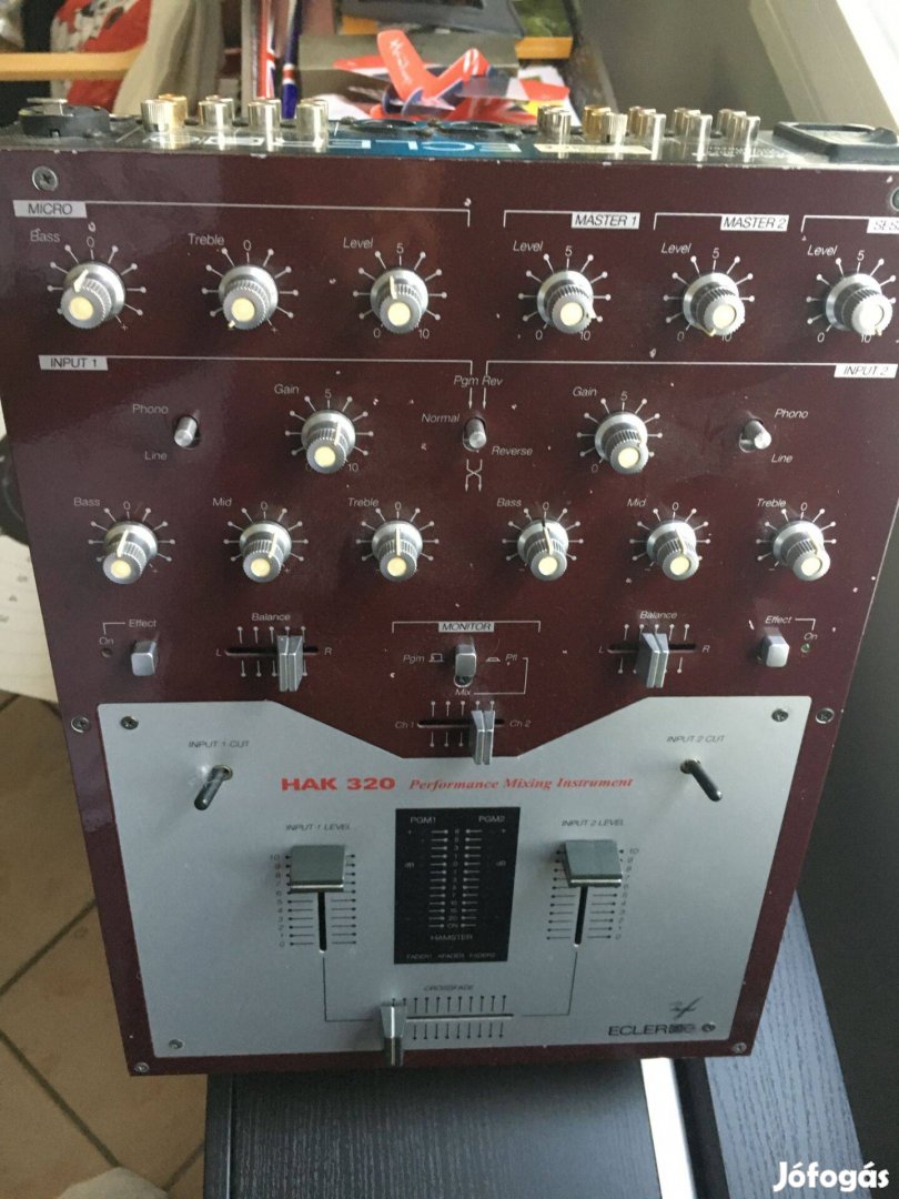 Ecler hak 320 dj mixer-keverő