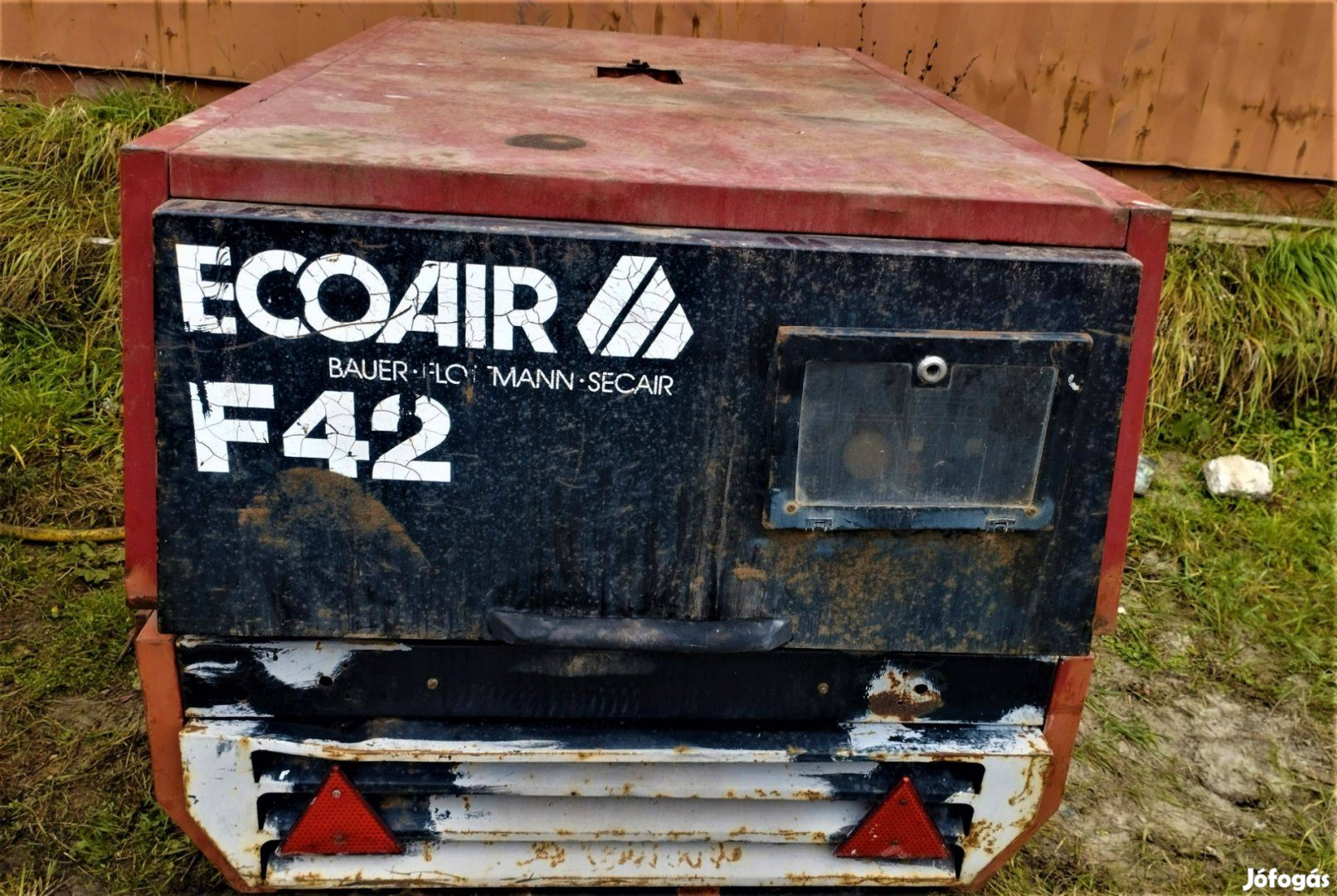 Ecoair F42 csavarkompresszor kompresszor traktorra függeszthető