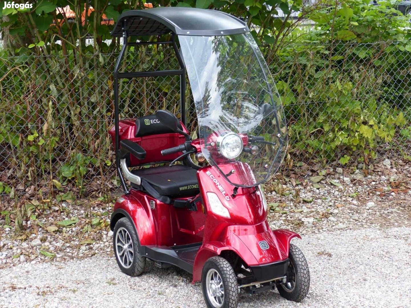 Econelo Lunar Q elektromos 4 kerekű robogó! 
