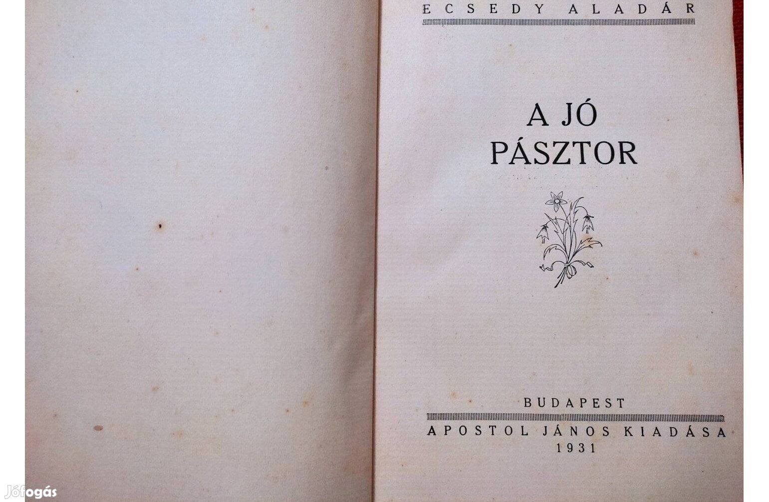 Ecsedy Aladár: A jó pásztor 1931