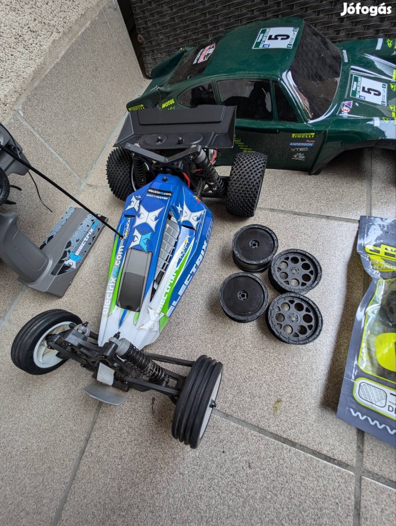 Ecx boost amp 2wd rc távirányítós autó buggy RTR sok alkatrésszel