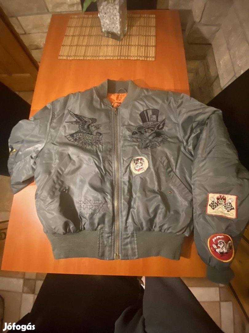 Ed Hardy bomber férfi bomber dzseki