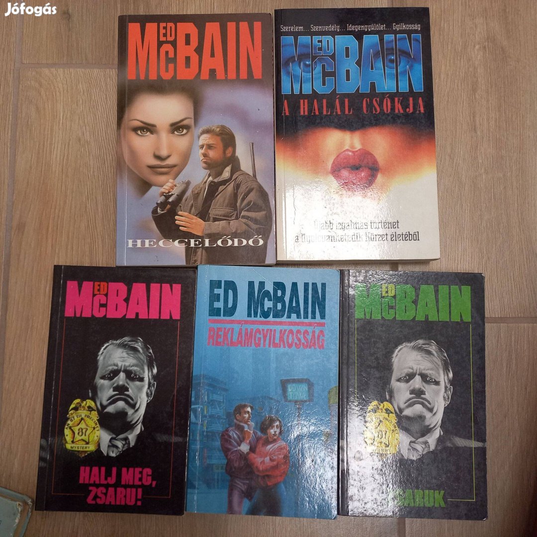 Ed Mcbain könyvek