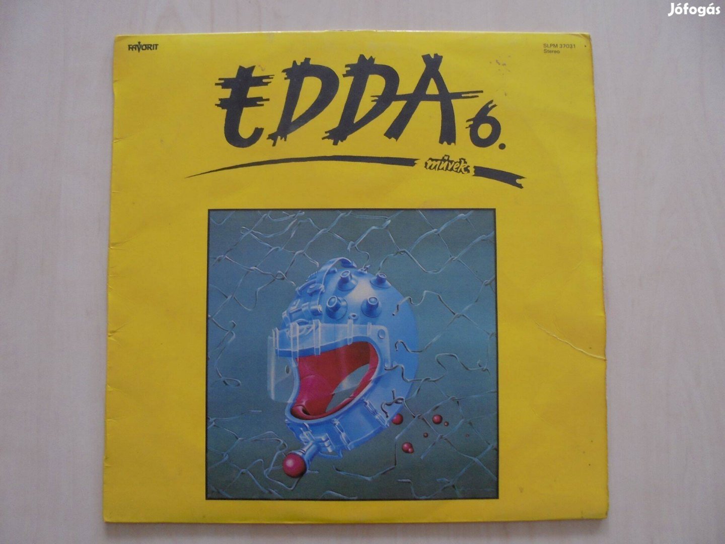 Edda 6. retro bakelit nagylemez LP 1986